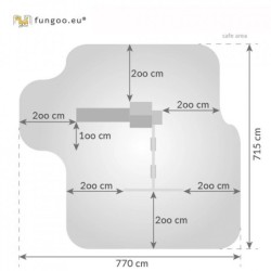 Fungoo Stations de jeux Bois massif