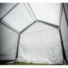 Habrita Abris de jardin en toile Toile en polyéthylène Vert 18.60m²