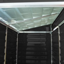 Canopia by Palram Abri de jardin résine Polycarbonate Gris 2.06m²