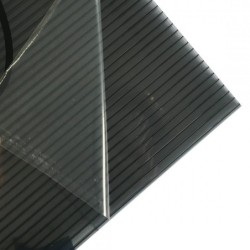 X-Metal Carport Polycarbonate Gris 2.06m²