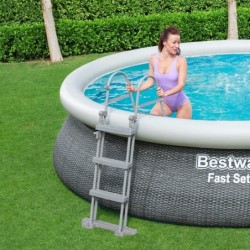 Bestway Piscines autoportées Duraplus Gris