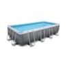 Bestway Piscines tubulaires Duraplus Gris