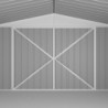 EasyShed Garage métal Acier galvanisé Gris