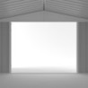 EasyShed Garage métal Acier galvanisé Gris