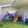 EasyShed Garage métal Acier galvanisé Gris