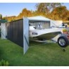 EasyShed Garage métal Acier galvanisé Gris