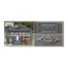 Lams Serre de jardin en verre Gris 14.10m²