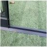 Green Protect Serre de jardin en verre Aluminium et verre trempé 7.42m²