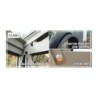 Lams Serre de jardin en verre Gris 12m²