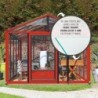 Lams Serre de jardin en verre Au choix 12m²