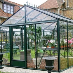 Lams Serre de jardin en verre Au choix 19m²