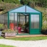 Lams Serre de jardin en verre Au choix 23m²