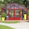 Lams Serre de jardin en verre Au choix 24.40m²