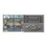 Lams Serre de jardin en verre Gris 38.20m²