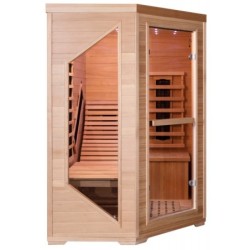 SNÖ Sauna infrarouge Bois massif Bois naturel