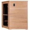SNÖ Sauna infrarouge Bois massif Bois naturel