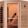 SNÖ Sauna infrarouge Bois massif Bois naturel