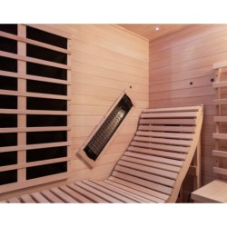 SNÖ Sauna infrarouge Bois massif Bois naturel