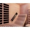 SNÖ Sauna infrarouge Bois massif Bois naturel