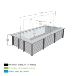 Ubbink Piscines bois Bois