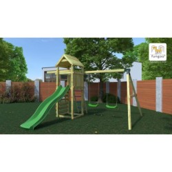 Fungoo Stations de jeux Bois massif