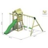 Fungoo Stations de jeux Bois massif