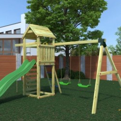 Fungoo Stations de jeux Bois massif
