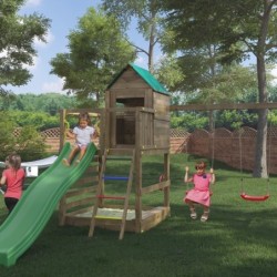Fungoo Stations de jeux Bois massif