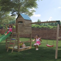 Fungoo Stations de jeux Bois massif