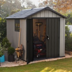 Keter Abri de jardin résine Polypropylène Gris 6.6m²