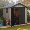 Keter Abri de jardin résine Polypropylène Gris 6.6m²