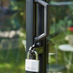 Halls Serre de jardin en verre Noir 6.6m²