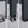 Canopia by Palram Toit de terrasse alu Aluminium Gris 12.2m²