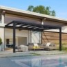 Canopia by Palram Toit de terrasse alu Aluminium Gris 17m²