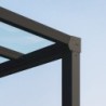 Canopia by Palram Toit de terrasse alu Aluminium Gris 31.4m²