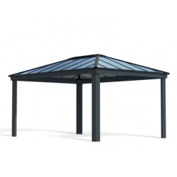 Canopia by Palram Tonnelles de jardin Aluminium Gris 18m²