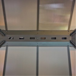 Canopia by Palram Tonnelles de jardin Aluminium Gris 18m²