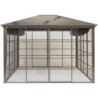 Sojag Tonnelles de jardin Aluminium Bronze 10.78m²