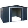 Duramax Abri de jardin métal Acier Gris 7.79m²