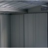 Duramax Abri de jardin métal Acier Gris 11.69m²
