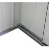 Duramax Abri de jardin métal Acier Gris 11.69m²