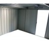 Duramax Abri de jardin métal Acier Gris 11.69m²