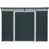Duramax Abri de jardin métal Acier Gris 4.84m²