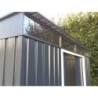 Duramax Abri de jardin métal Acier Gris 4.84m²