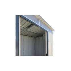 Duramax Abri de jardin métal Acier Gris 4.84m²