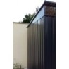 Duramax Abri de jardin métal Acier Gris 4.84m²