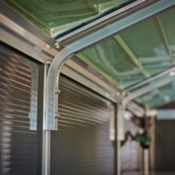 Canopia by Palram Abri de jardin résine Polycarbonate Gris 2.80m²