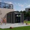 Canopia by Palram Abri de jardin résine Polycarbonate Gris 4.2m²