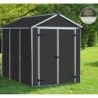 Canopia by Palram Abri de jardin résine Polycarbonate Gris 4.2m²