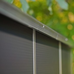 Canopia by Palram Abri de jardin résine Polycarbonate Gris 4.2m²